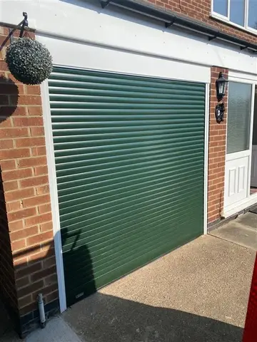 SWS Green Compact Insulated Roller Door (Newark)